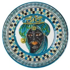 Baci Milano - Baroque Dinner Plate Blue