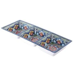 Prepara - Taco Tray With Three Bowls 15 X 37.5cm